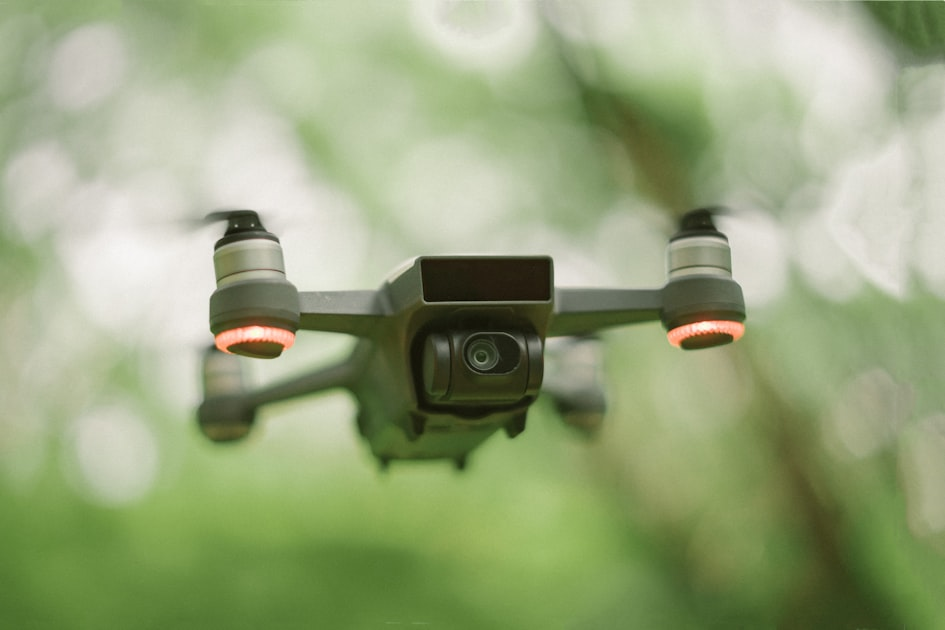 Designing a Modern Drone Services Website